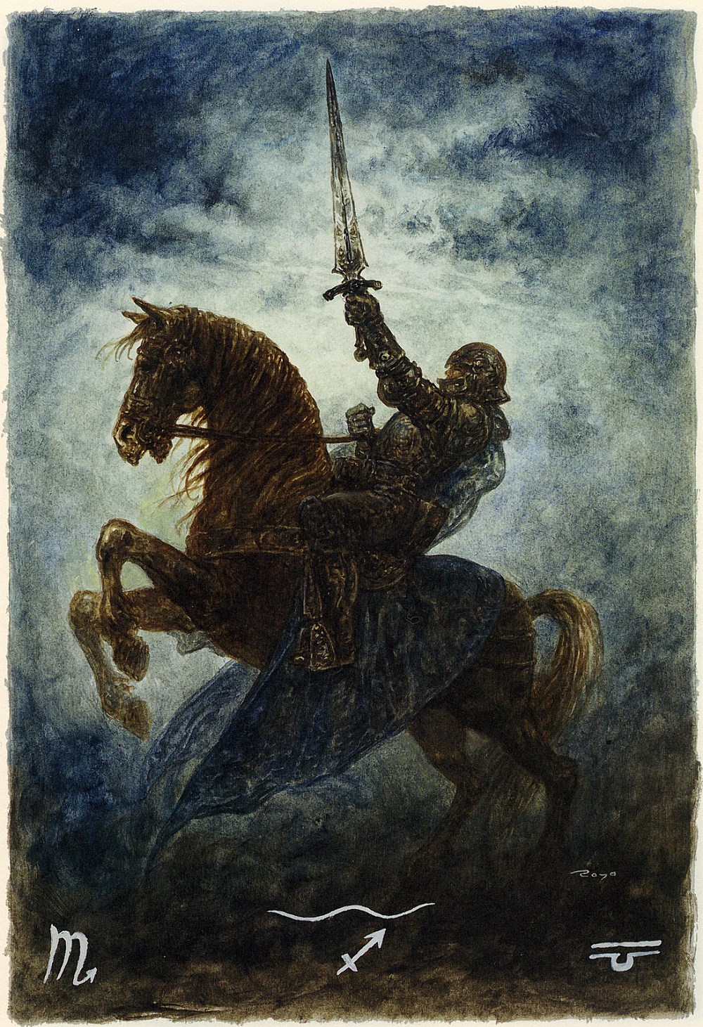 Minor Arcana swords   Knight of Swords